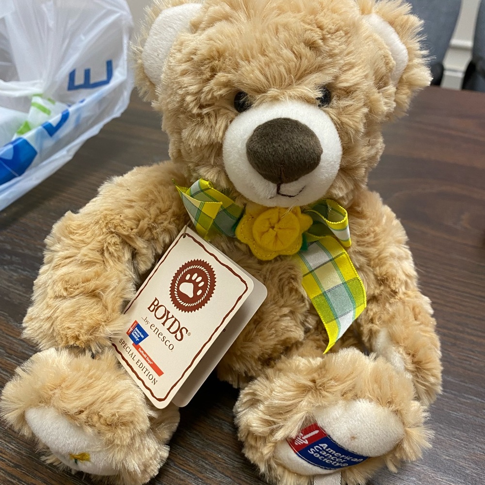 Soft cuddly Boyd’s bear